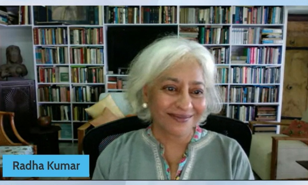 “South Asian women’s networks should have been the first respondents during the conflict in Afghanistan” – Policy analyst Dr Radha&nbsp;Kumar